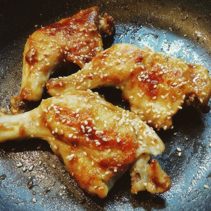 骨付き鶏もも肉の照り焼きチキン★お祝い★クリスマス